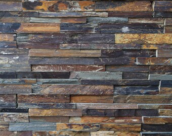 Strange Stacked Stone - Exclusive - Vinyl Photography Backdrop Floordrop Prop