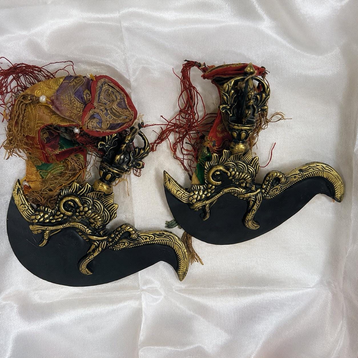 Blessed Chöd Tröma Nagmo Curved Ritual Knife – Copper & Iron Vajrayana Practice Implement — image 5