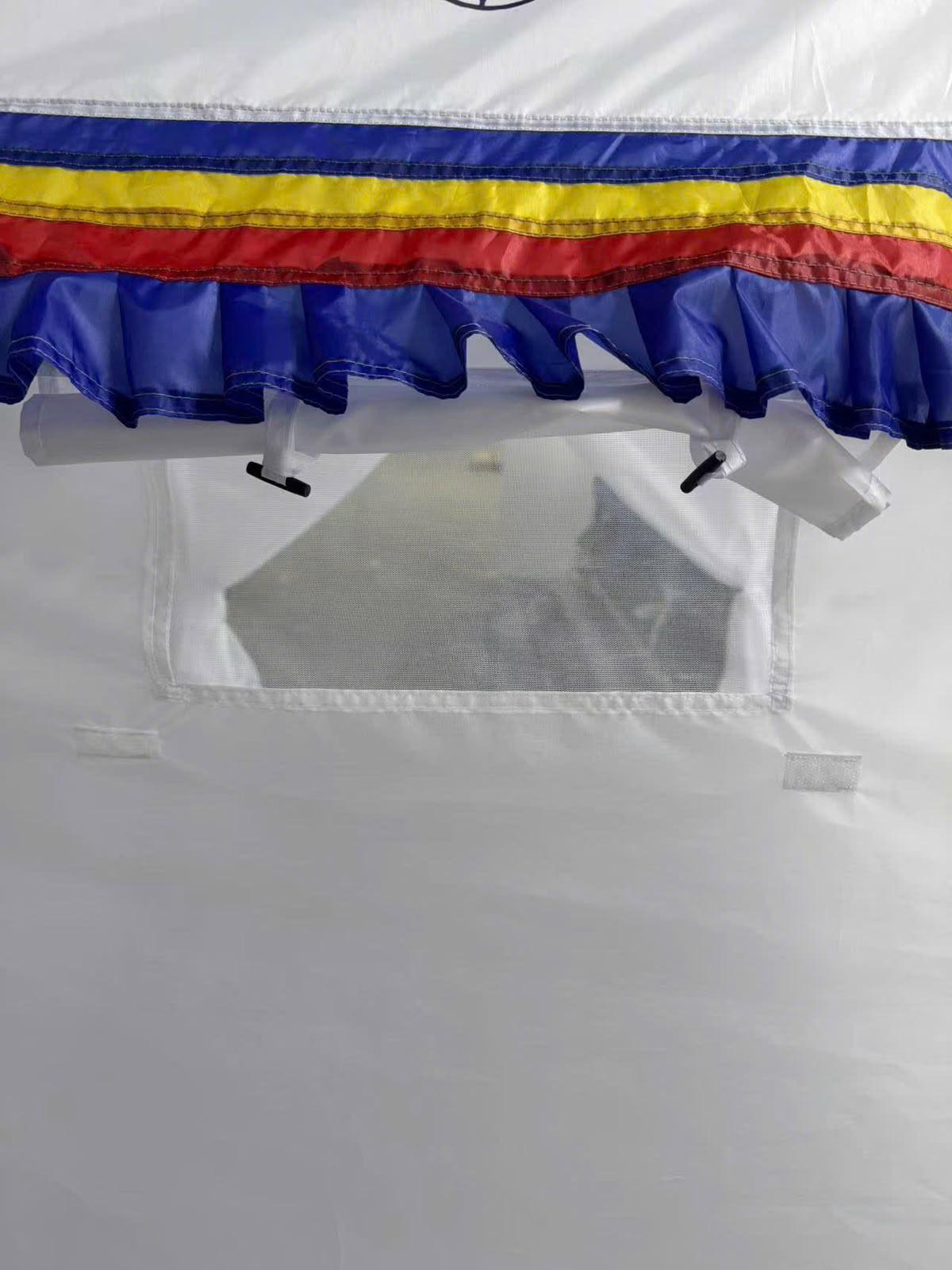Chöd Retreat Tent – Solo Meditation Tent for Vajrayana Practice, Tibetan Buddhist Dharma Retreat Shelter, 1.6 x 1.6 x 1.9m — image 4