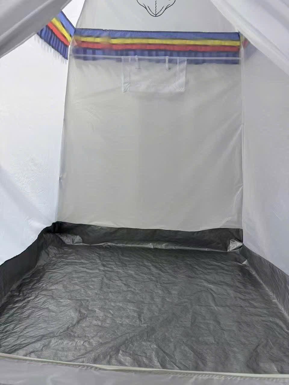 Chöd Retreat Tent – Solo Meditation Tent for Vajrayana Practice, Tibetan Buddhist Dharma Retreat Shelter, 1.6 x 1.6 x 1.9m — image 5