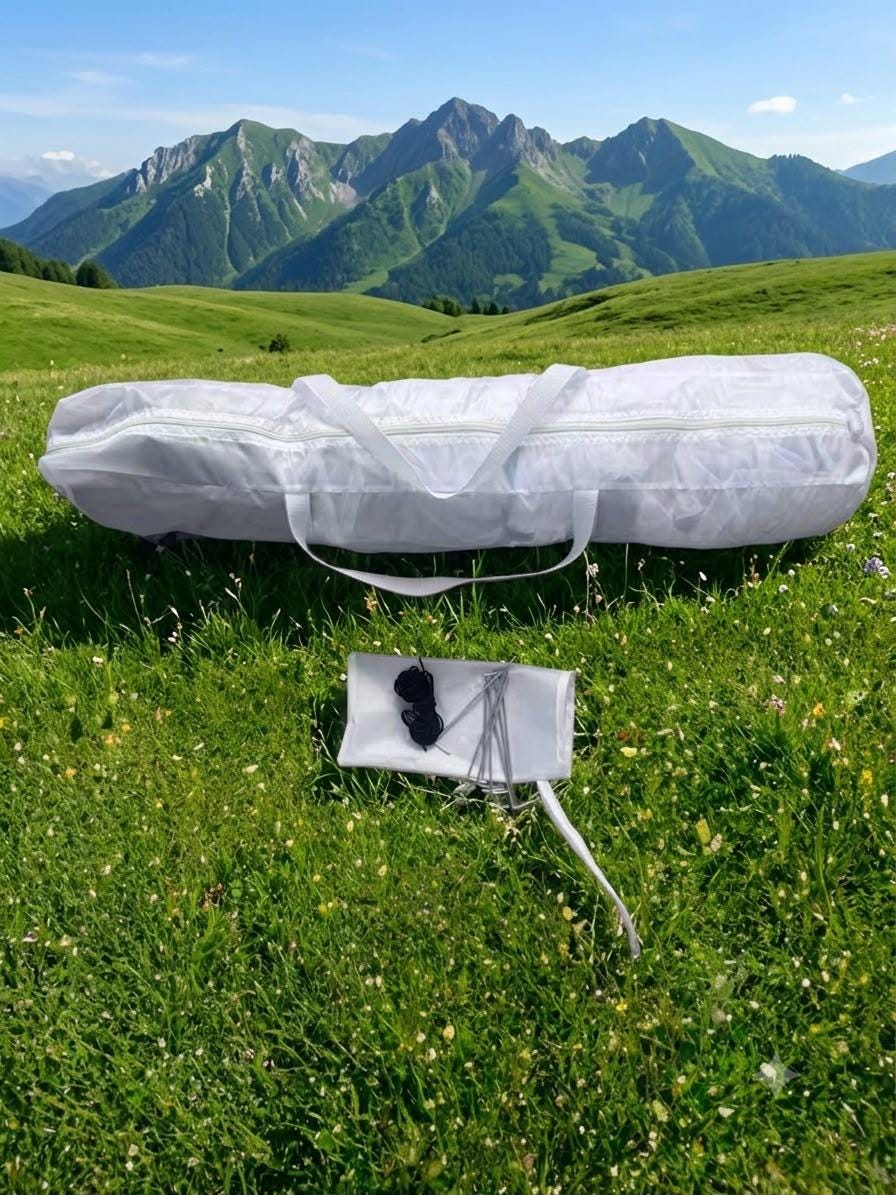 Chöd Retreat Tent – Solo Meditation Tent for Vajrayana Practice, Tibetan Buddhist Dharma Retreat Shelter, 1.6 x 1.6 x 1.9m — image 8
