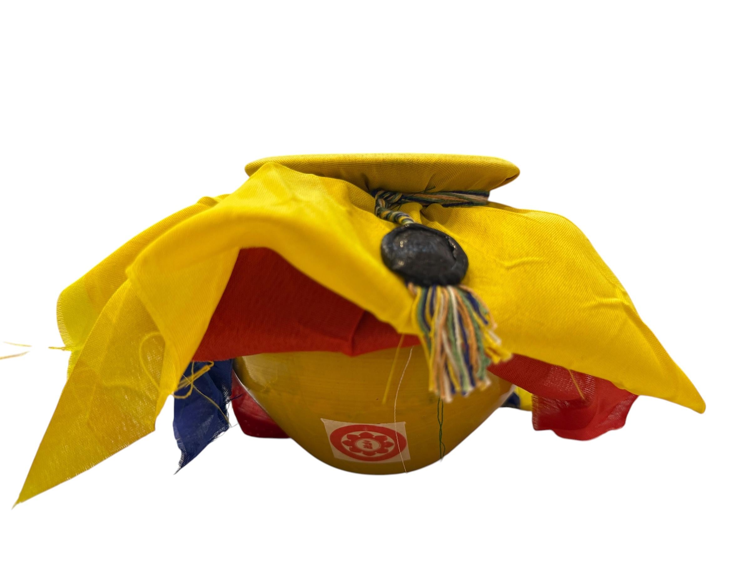 Consecrated Tibetan Earth Vase (Sa Bum) – Dodrupchen Monastery, Sikkim | Sacred Buddhist Ritual Vase — image 6