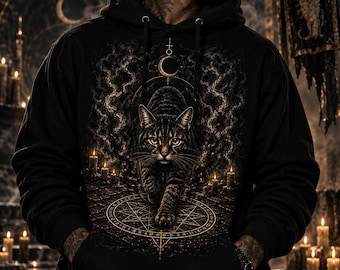 Shadowcurse - Bluza z kapturem dla kota