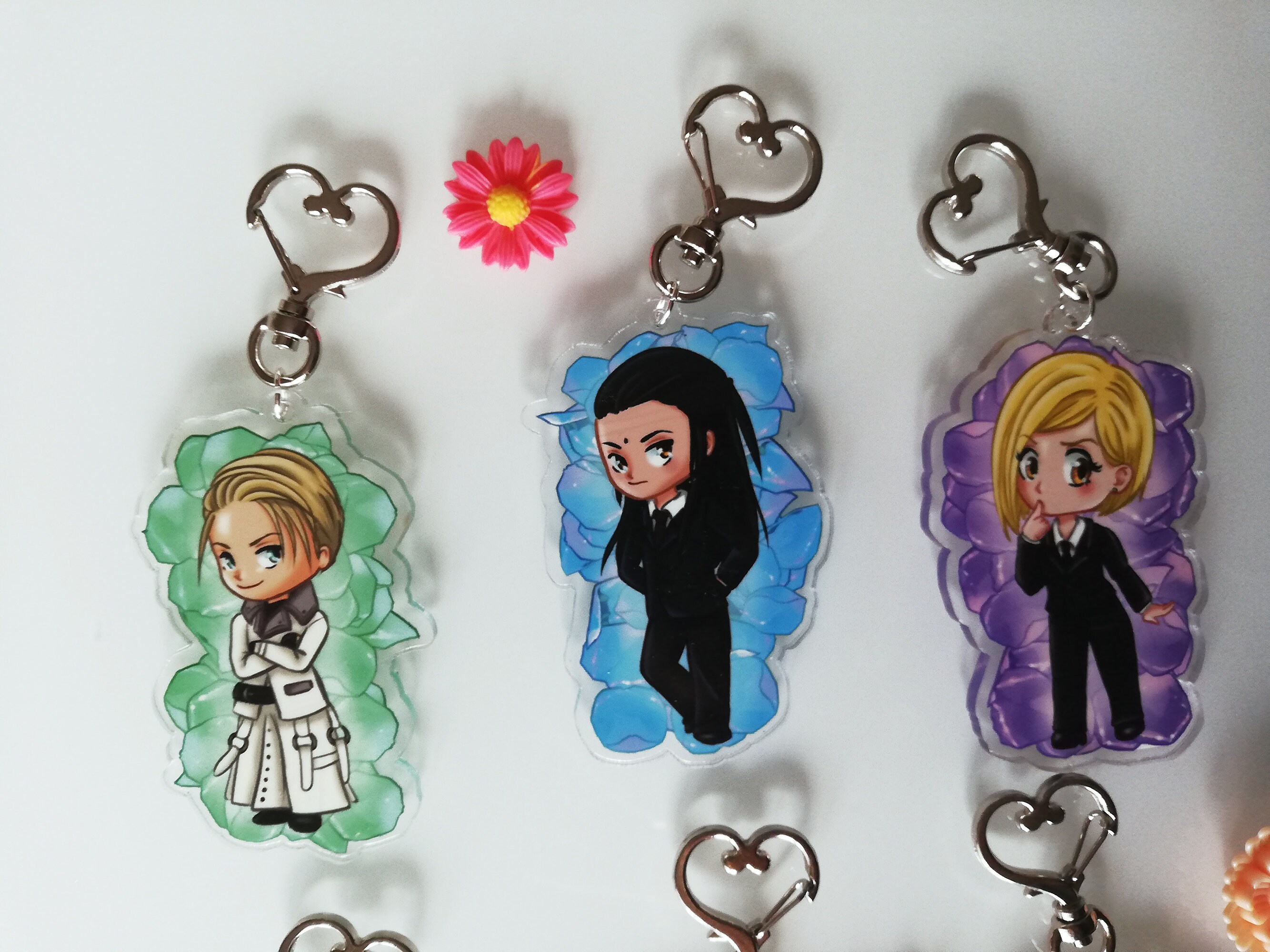 FF7 Chibi Characters - Double Sided Keychains - Etsy