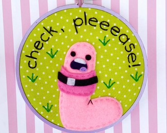 Check Please! Embroidery