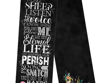 Set of 5 John 10:27-28 bookmarks