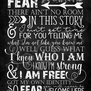 Chalkboard Art ~ Song &quot;The Breakup Song&quot;