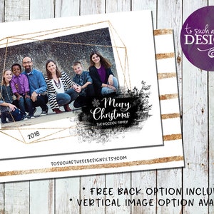 Christmas card, Digital Christmas Card, Photo Christmas Card, Printable Holiday Card, Print Your Own, Merry Christmas, custom