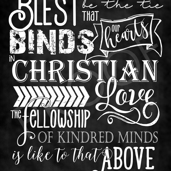 Hymn Chalkboard Art - Etsy