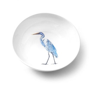 Artist Kim Rody/'s Blue Striped Grunts 3 Dinnerware Big Dipper 5\u201d round bowl