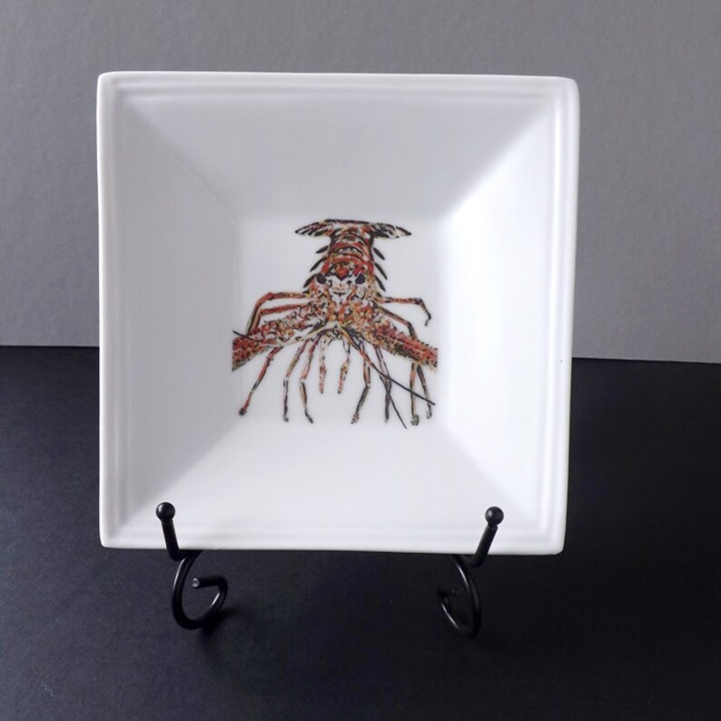 5 square tidbit dish lobster She/'s Got Legs