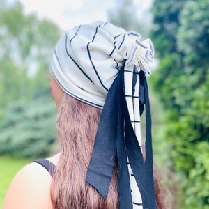 Stripe Fringe Beanie Womens Slouchy Beanie Girls Beanie Fringe Beanie Slouchy Beanie Hippie Beanie Oversized Beanie