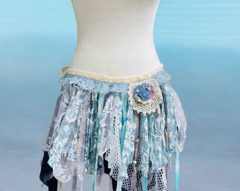 Handmade Pixie Wrap Skirt – Boho Festival Fairy Woodland Wear