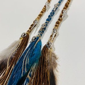 Boho Hair Wrap Dread, Fairy Locks, Dreadlock Braid Ponytail Clip,  Hair Extension.