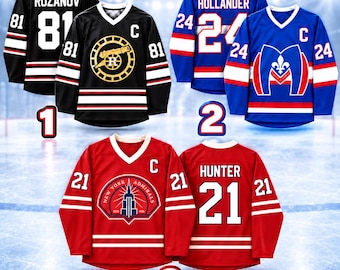 Rozanov & Hollander Hockey Jersey, Heated Rivalry Inspired Shirt, Ilya Rozanov Shane Hollander Jersey, Hockey Fan Gift