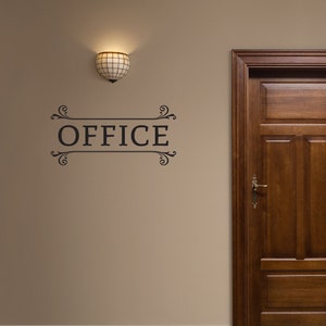Vinyl Wall Decal | &quot;OFFICE&quot;