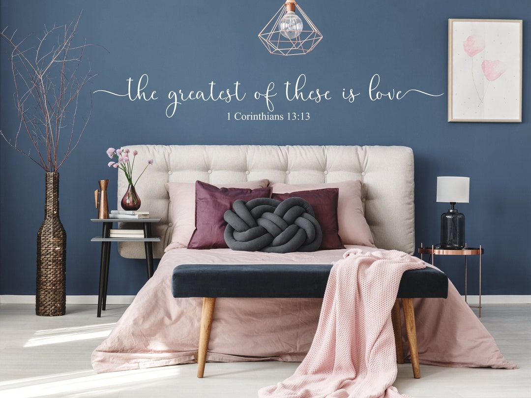 Vinyl Decal | 1 Corinthians 13:13 | "the Greatest of These is Love ...