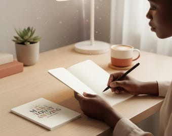 Softcover Journal – Make Today Good Quote, Personal Growth Gift