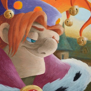 King of Fools - Hunchback of Notre Dame Quasimodo 11 x 14 giclee print