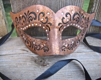 Bronze Masquerade Mask