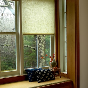 Mulberry (Kozo Silk or Kozo Cream) paper shades