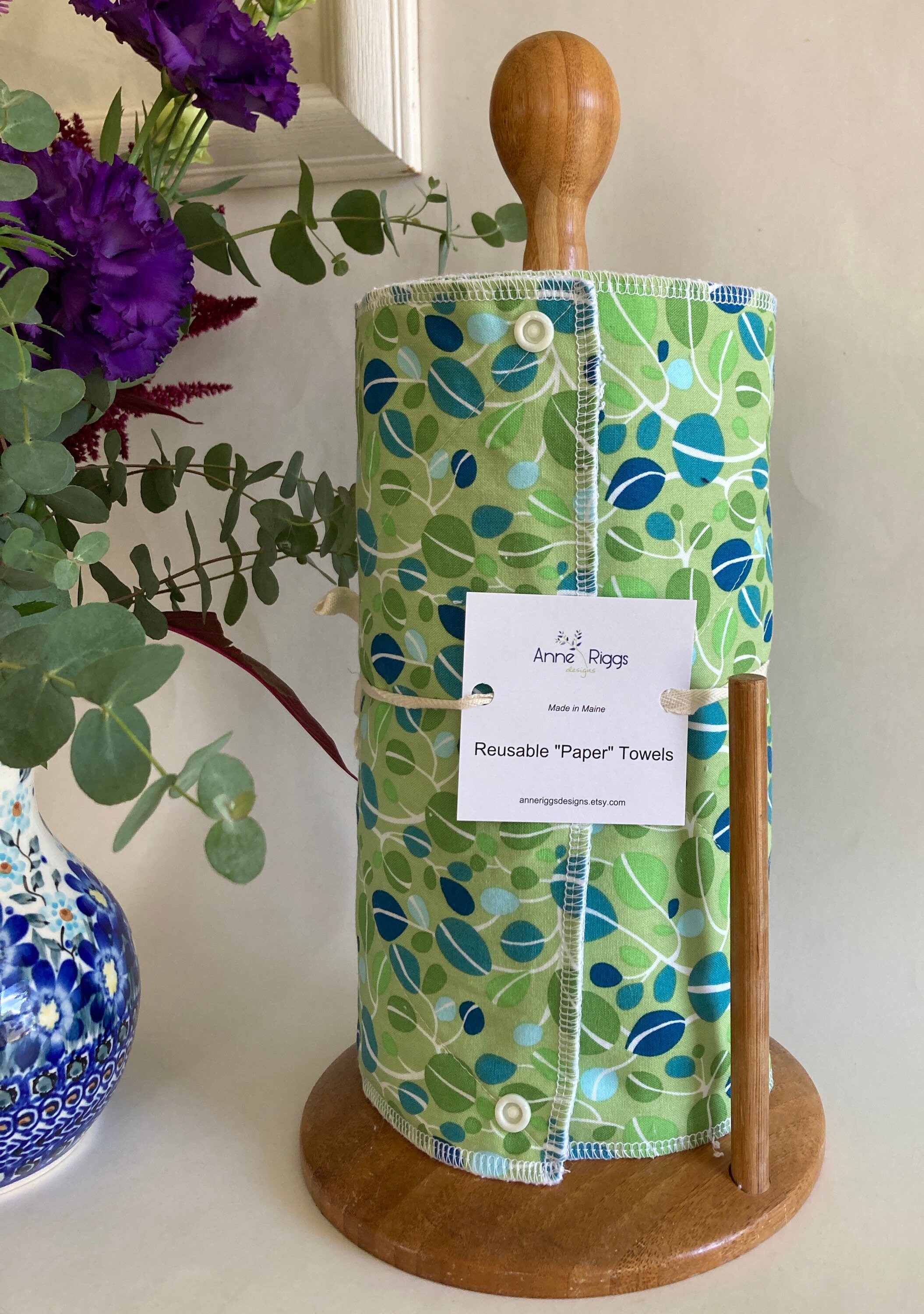 Fabric Paper Towels, Reusable Paper Towels, Sustainable Holiday