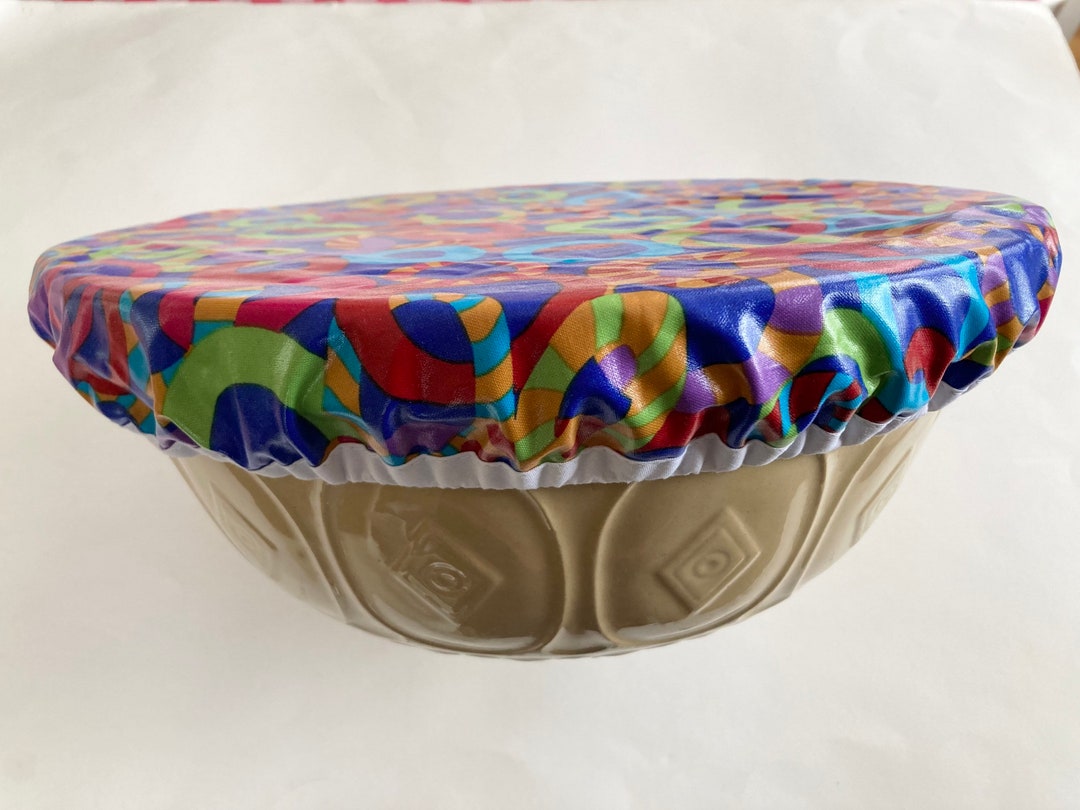 Extra Large Bowl Covers Choice of Fabric Zero Waste Etsy