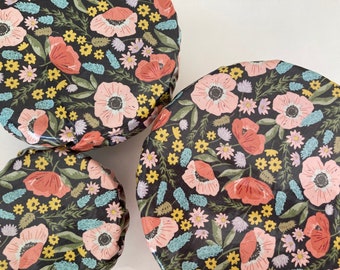 Sustainable Gift, Reusable Bowl Covers, Laminated Bowl Covers, Bowl Cover Sets