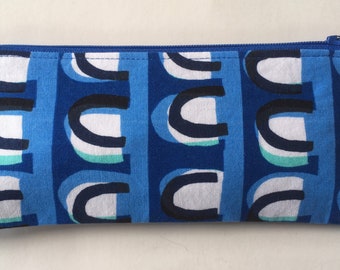 Slim Pencil Case, Zipper Pouch, Pencil Pouch