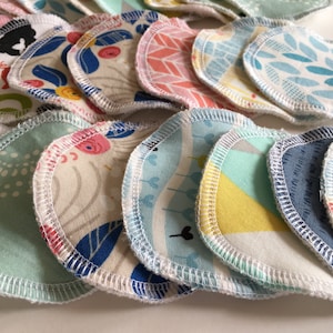 Organic Cotton Makeup Remover Pads, Reusable, Face Scrubbies, Makeup Remover Pads, Cotton Rounds, Makeup Wipes, Organic, Sustainable,