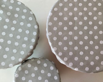 Sustainable Gift, Reusable Bowl Covers, Laminated Bowl Covers, Bowl Cover Sets