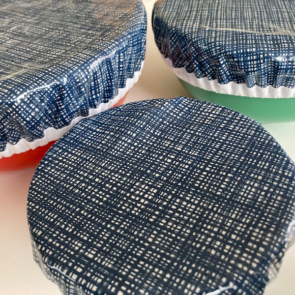 Elastic Bowl Covers, Fabric Bowl Covers, Reusable, Sustainable, Zero Waste