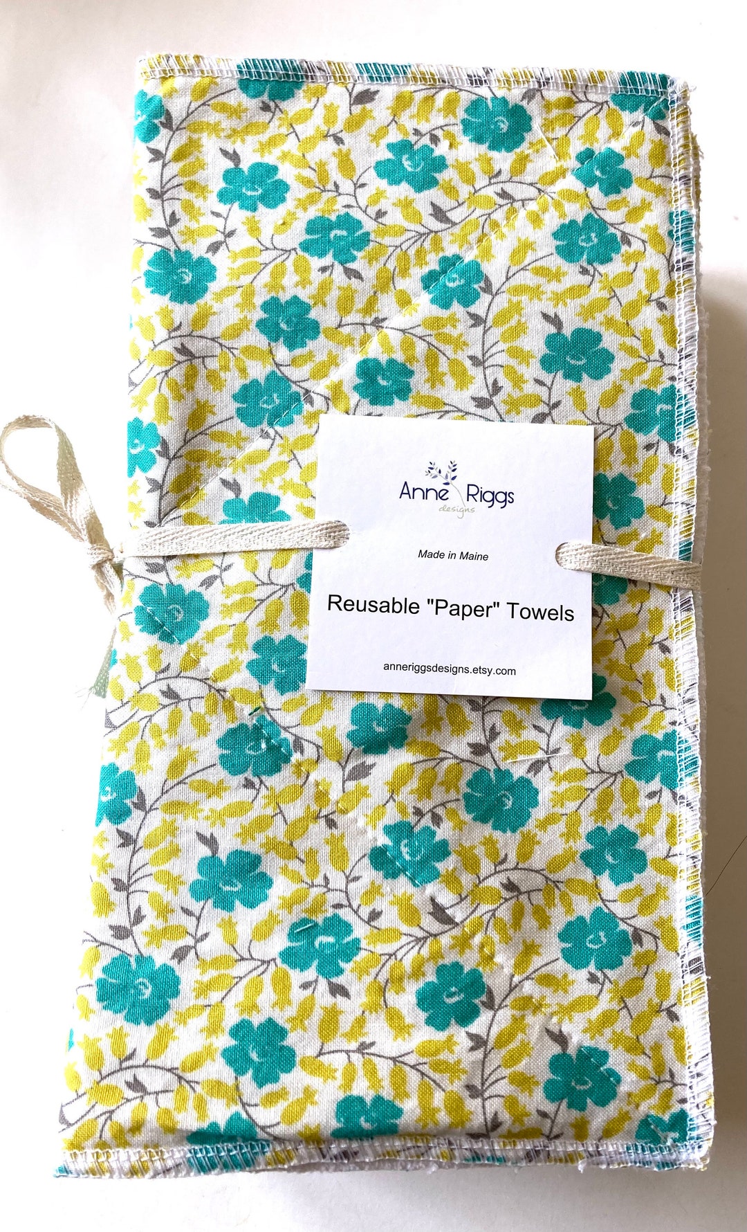 Fabric Paper Towels Reusable Paper Towels Sustainable Etsy