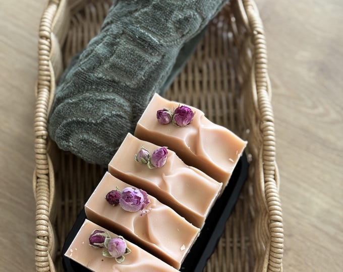 Coconut Milk Rose Soap
