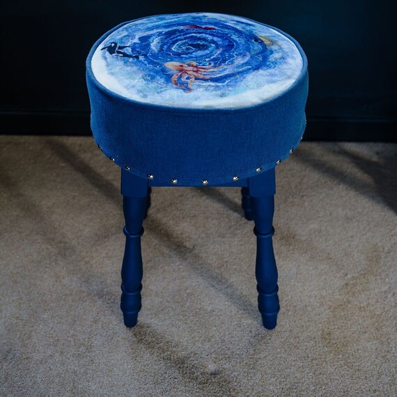 Upcycled stool discount