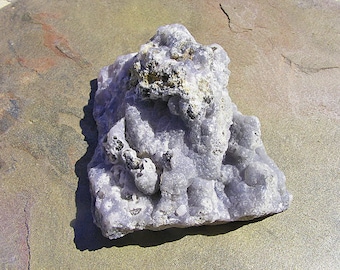 SMITHSONITE SPECIMEN, From El Refugio Mine, Sinaloa, Mexico, 295 Grams, Or 1475 Carats, Unusual Purple Gray Color