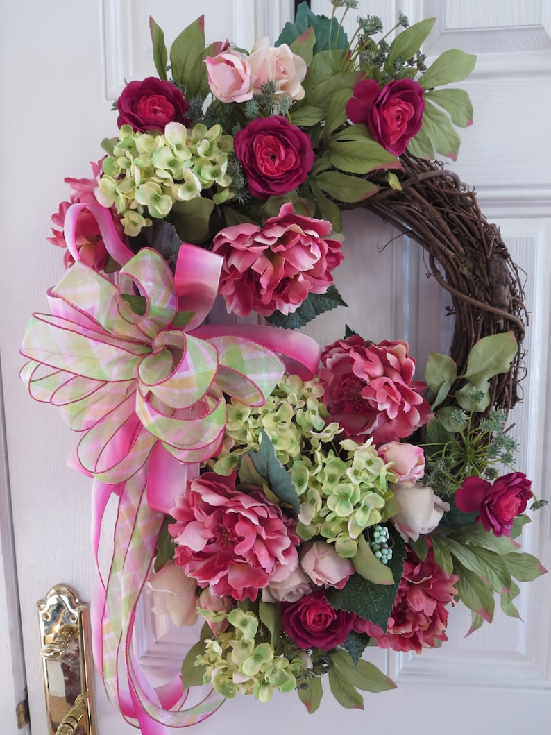 SALE Summer Wreaths Summer Door Wreaths Front Door Wreaths Etsy