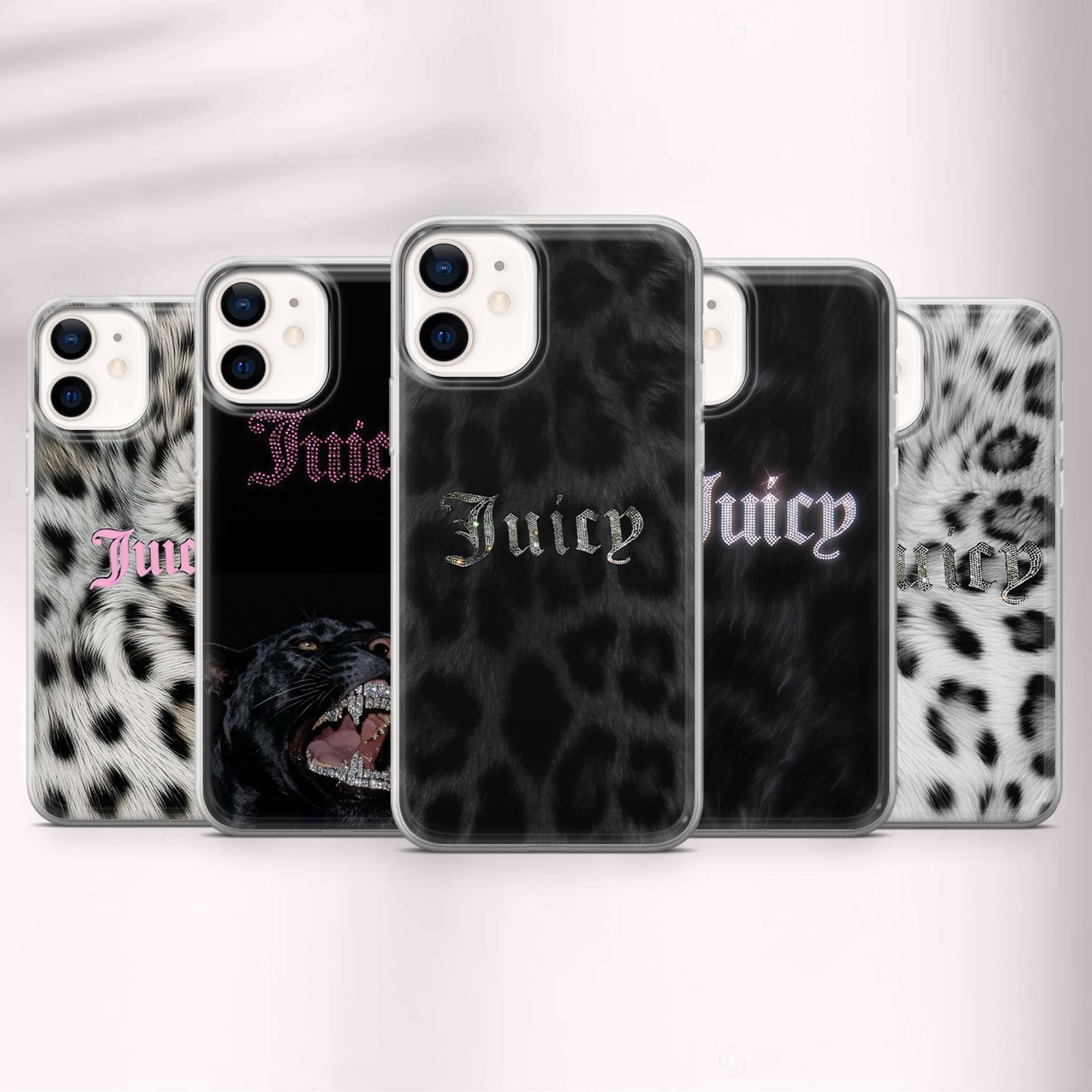 Juicy Couture 携帯電話ケース & ランヤード Juicy Couture Phone Case - Etsy