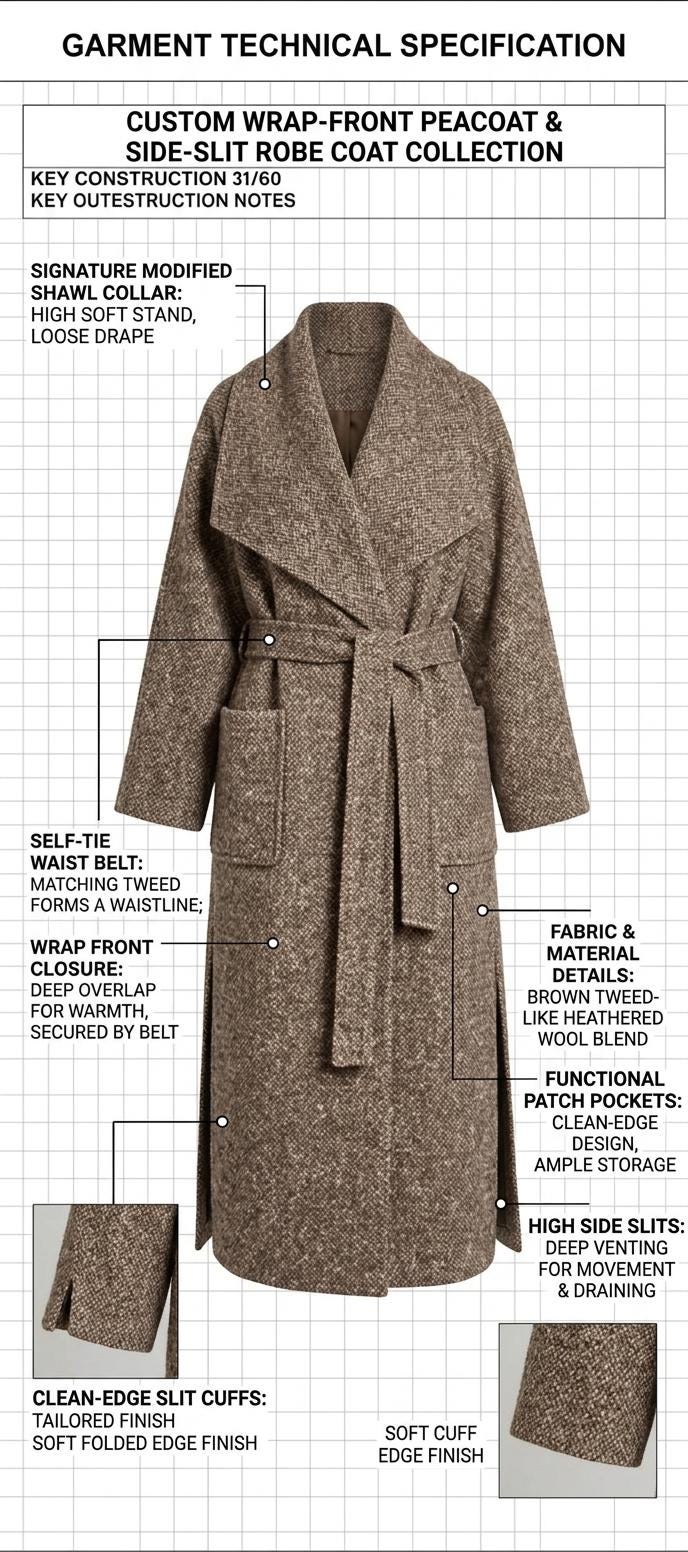 Stand Collar Trench Coat - Etsy