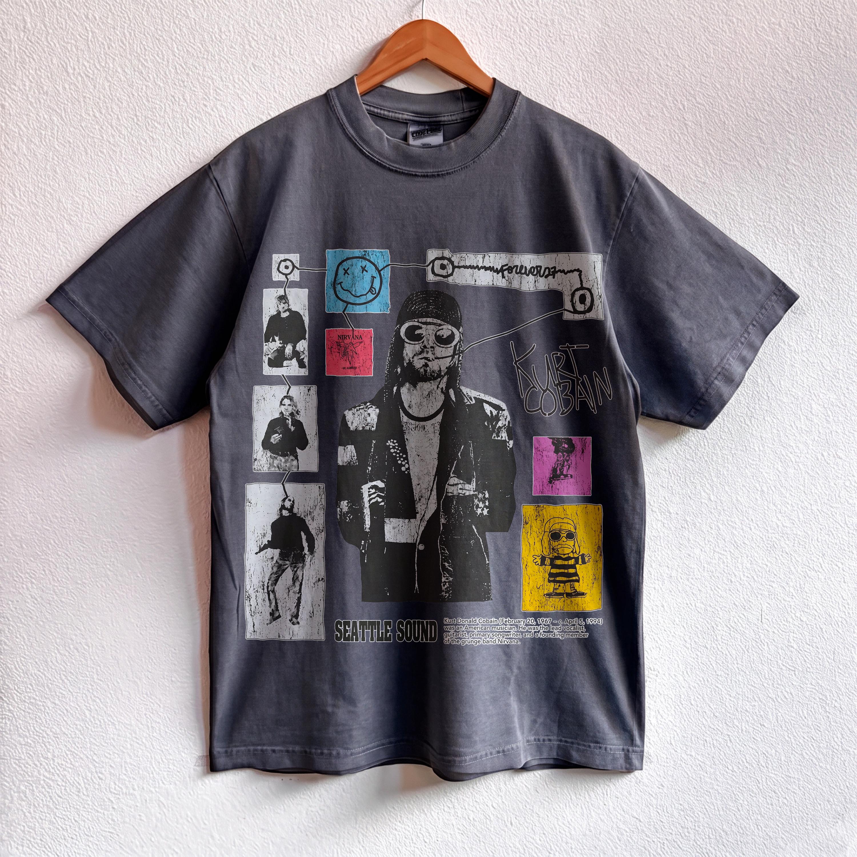 Kurt Cobain Vintage T Shirt - Etsy
