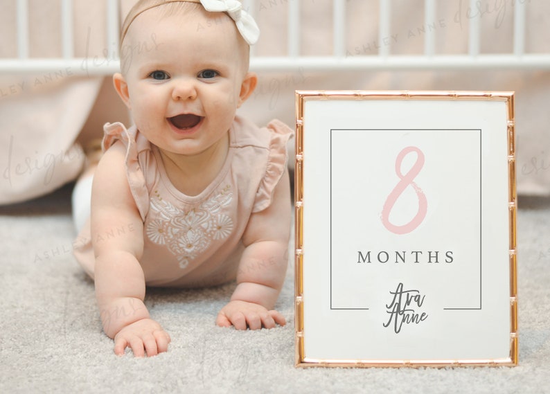 Baby Milestone Cards Baby Milestones Baby Milestone Etsy