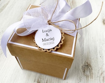 Personalized Wedding card box marriage gift explosion box 3D boho