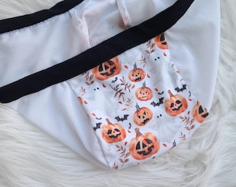 LilNells Hat for Babies with Hearing Aids, Halloween Pumpkin and Ghost Hat, Mesh Hat, Pilot Hat, Hearing aid Hat with Snap Closure, Cochlear