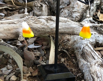 Candy Corn Earrings