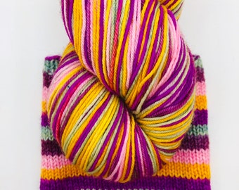 Molly Self Striping on Harmony Sock/100g