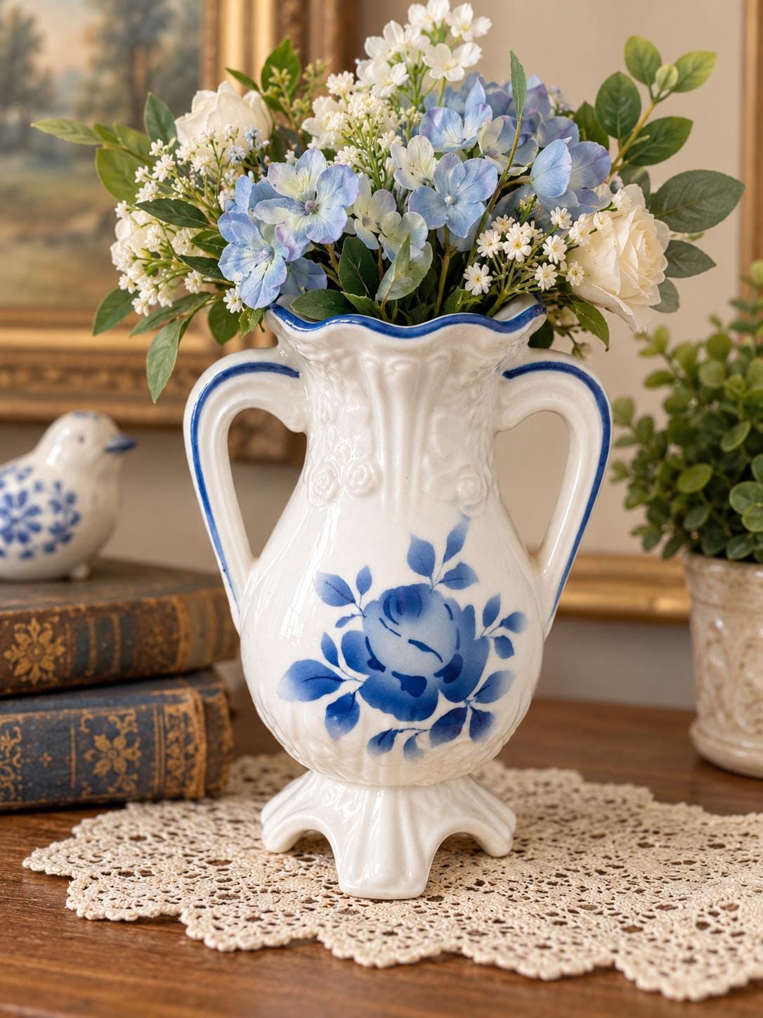 アンティーク　ビンテージ　チェコの街の名前プレート Vintage Czechoslovakia Porcelain - Etsy