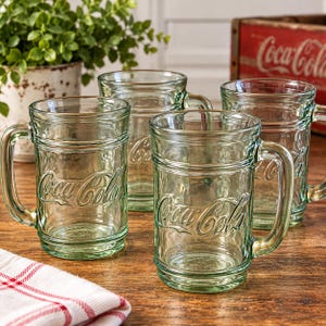 Coke Logo Glass - Etsy