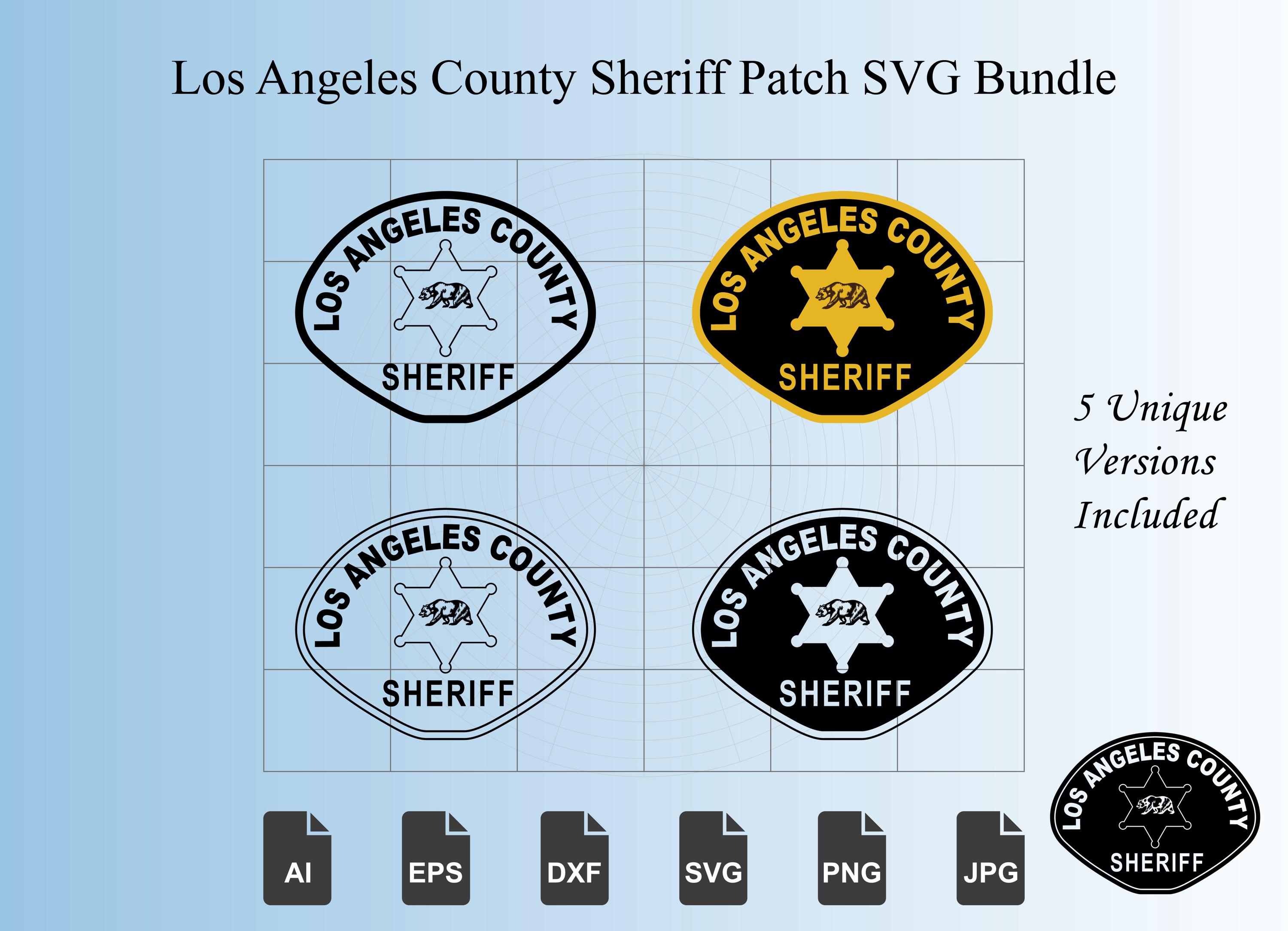 Los Angeles Sheriff - Etsy Canada