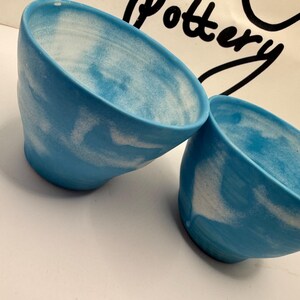 Flat White Cup - Denim Blue