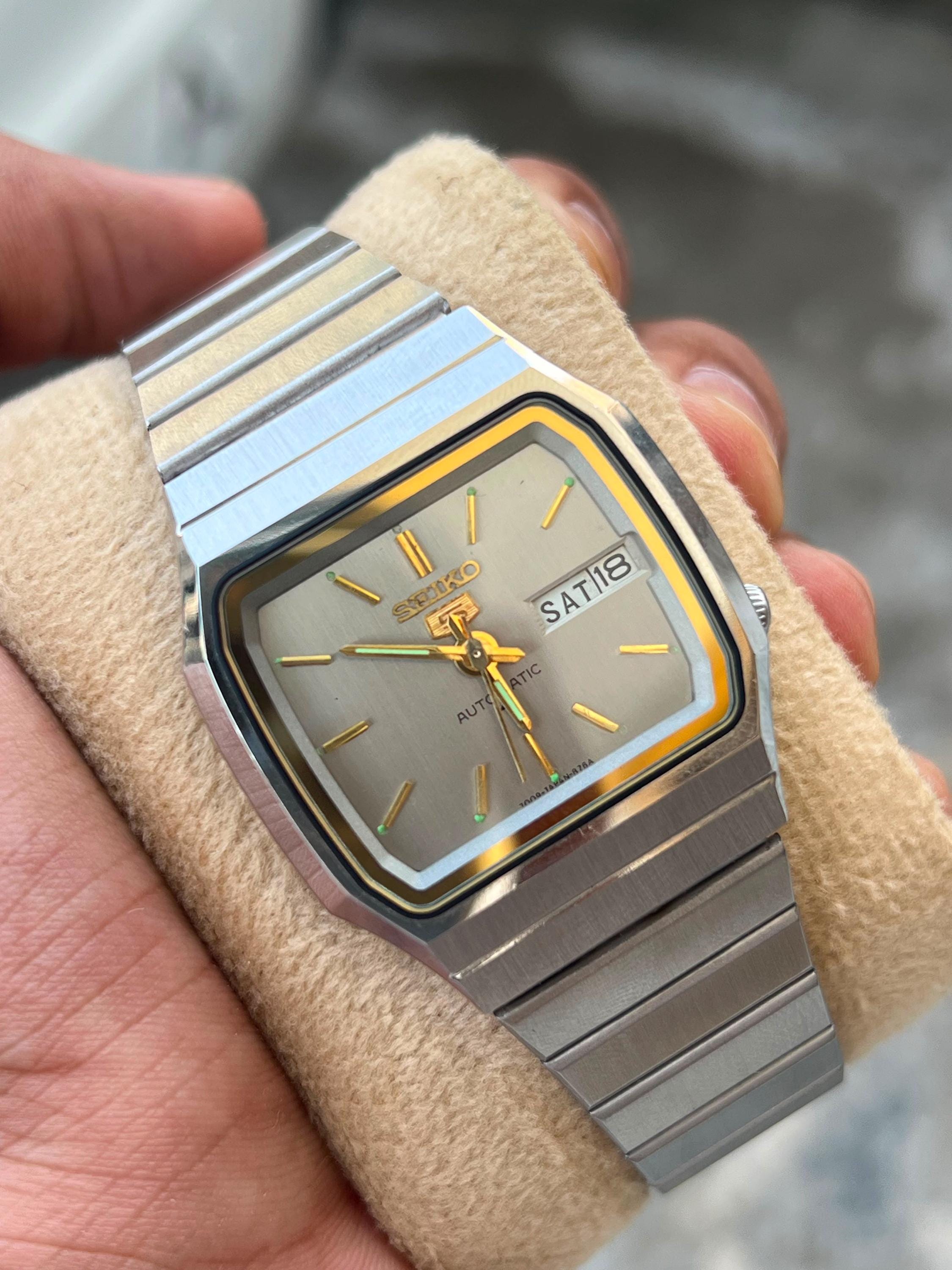 Seiko Vintage Square - Etsy
